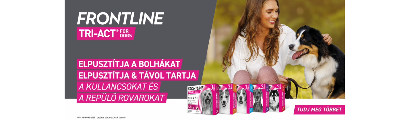 Frontline Tri-Act Spot On kutyáknak