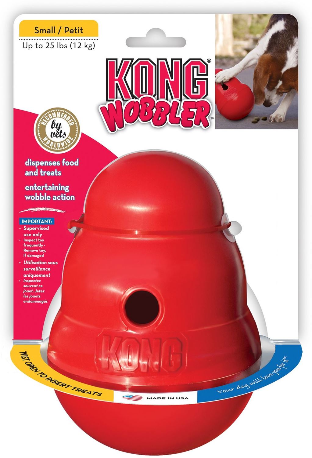 Kong Wobbler jucărie pentru câini - zoom