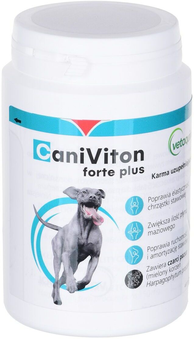 Caniviton Forte 30 granule de susținere a cartilajelor pentru câini
