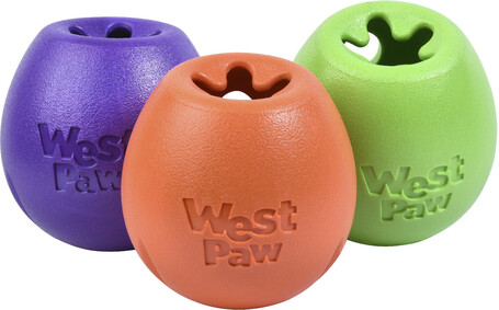 West Paw Rumbl - Jutalomfalattal tölthető labda