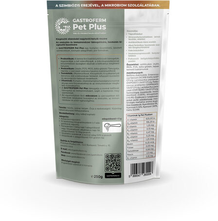 Gastroferm Pet Plus pre- és probiotikum nagytestű kutyáknak