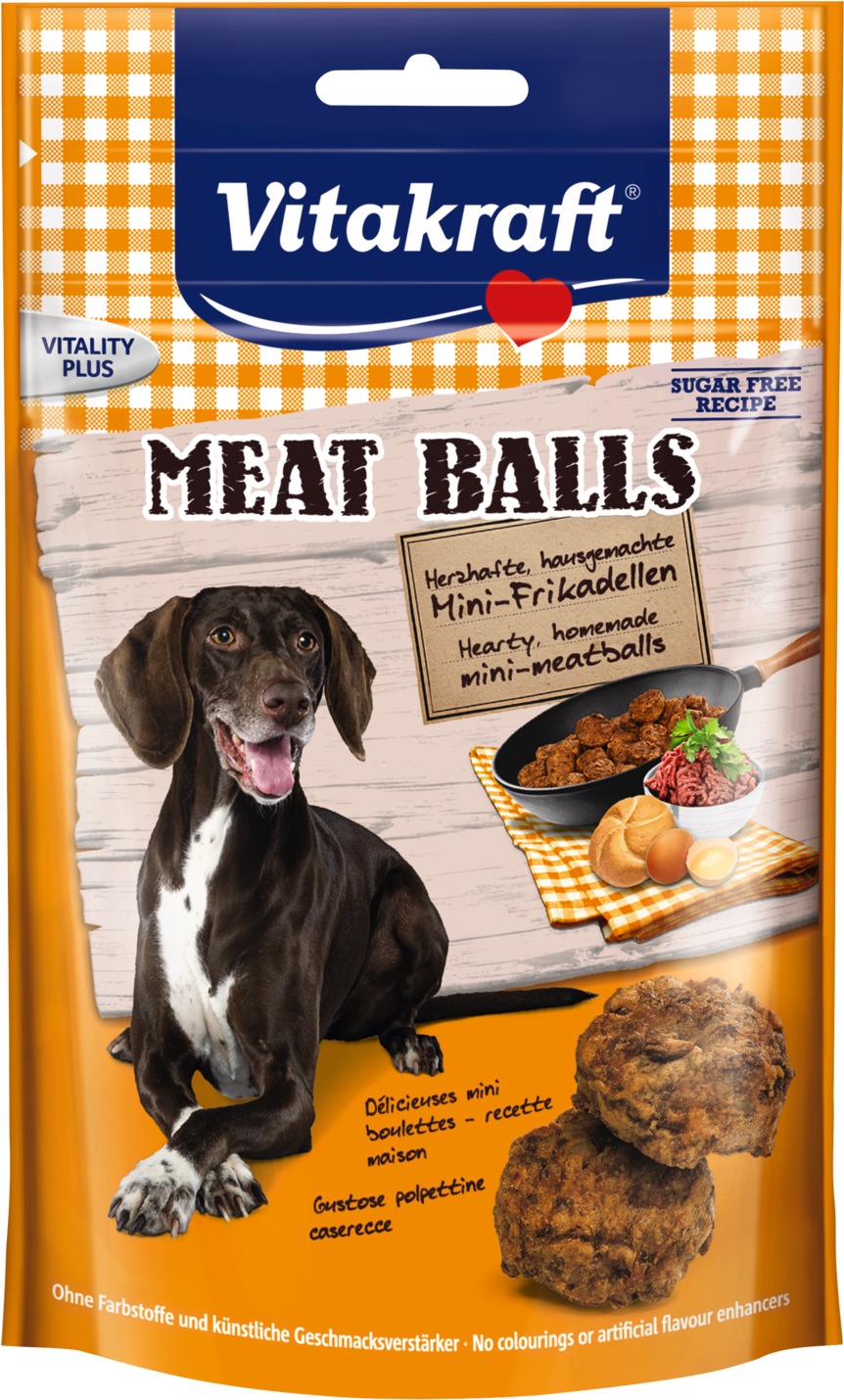 Vitakraft Meat Balls - Bile moi de carne pentru câini