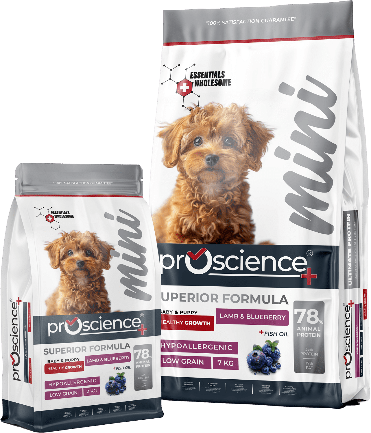 ProScience Mini Puppy Dog Lamb & Blueberry