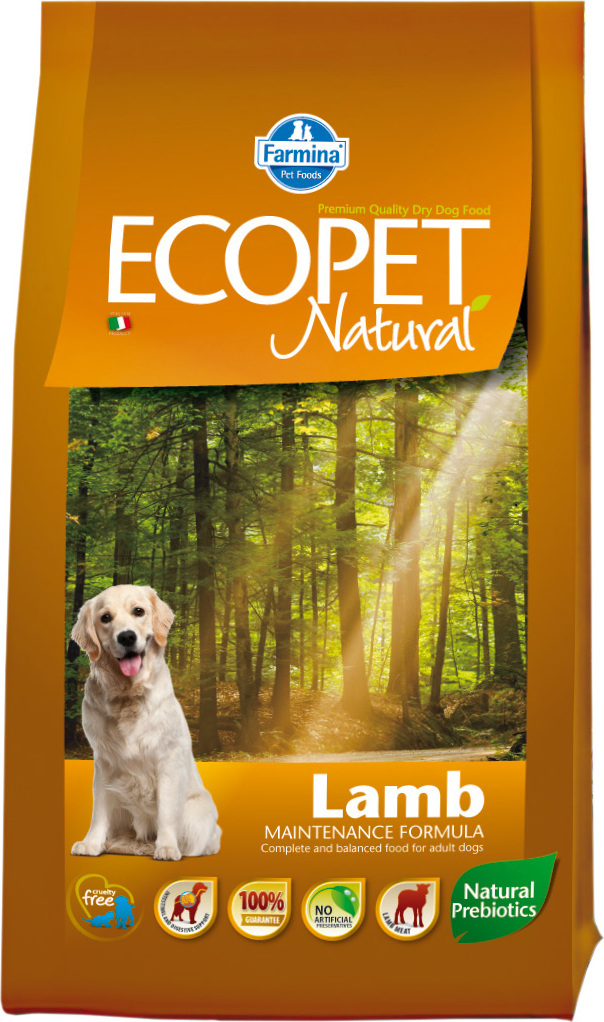 Ecopet Natural Lamb Medium - zoom