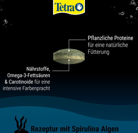Tetra Pleco Tablets díszhal táptabletta növényevőknek