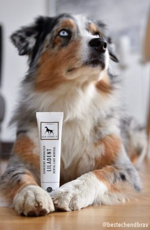 Lila Loves It bio fluoridmentes ásványi fogkrém kutyáknak