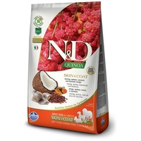 N&D Dog Grain Free Quinoa Skin & Coat Herring – Bőr- és szőrproblémákra | Szuperprémium kutyaeledel