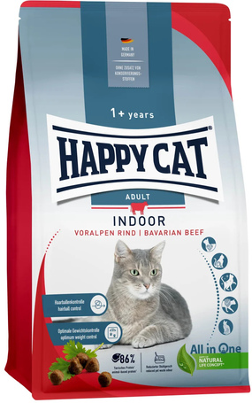Happy Cat Supreme Indoor Adult Voralpen-Rind macskatáp Happy Cat Supreme Indoor Adult Voralpen-Rind macskatáp