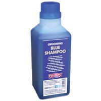 Equimins Blue Sampoo - Șampon și balsam albastru pentru cai cu păr gri și alb