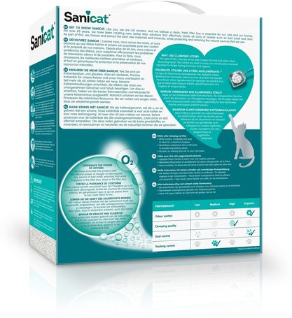 Sanicat Active White csomósodó fehér macskaalom