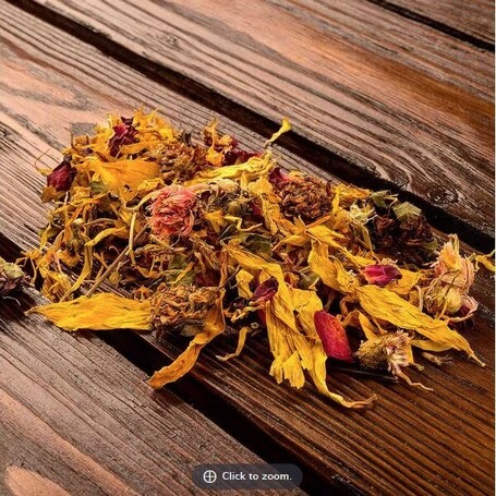 Botanicals Mix with Daisies & Red Clover Flowers