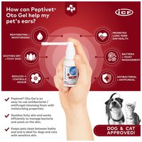 Peptivet Oto eudermális fülészeti gél #3