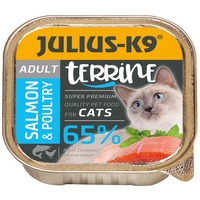 Julius-K9 Cat Terrine Adult Salmon & Poultry nedveseledel macskáknak