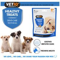 Vetiq Healthy Treats Denti-Care Teething jutalomfalat kölyökkutyáknak #3