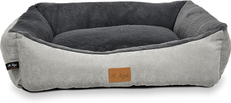Agui Soft Bed culcuș pentru câini și pisici în culoare gri-perlă - zoom