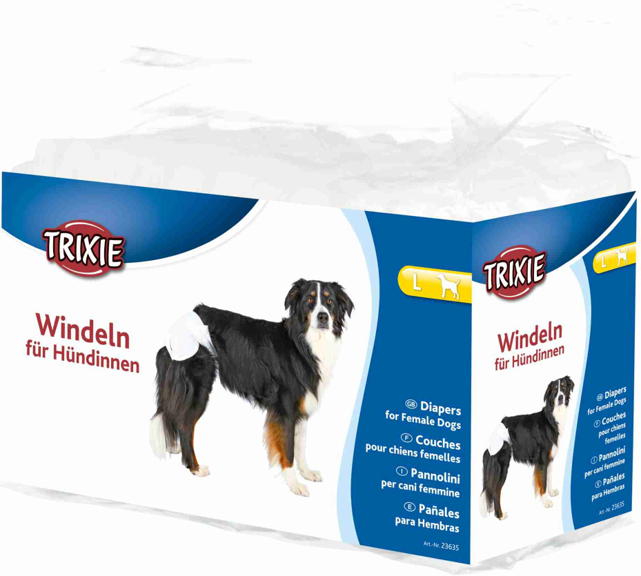 Trixie scutece pentru caini femele (12 buc / pachet) - zoom