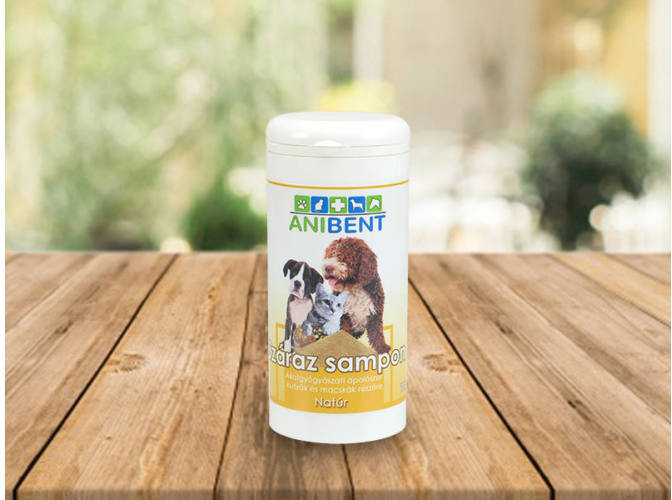 Anibent - șampon uscat 100% natural pentru câini și pisici - zoom