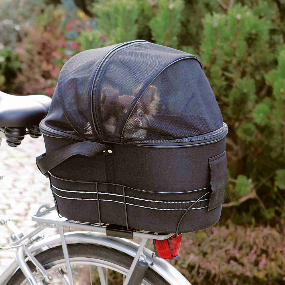 Trixie coş de bicicletă pentru transport câini de talie mică - zoom