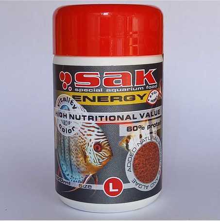 Sak Energy szemcsés díszhaltáp