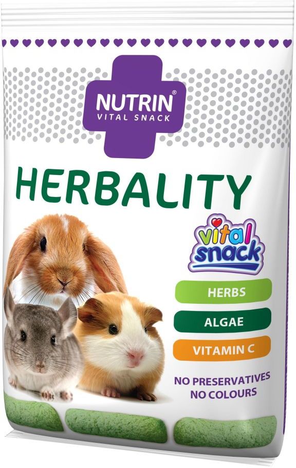 Darwin's Nutrin Vital Snack Herbality hrană pentru iepuri, porcușori de Guineea și chinchilla