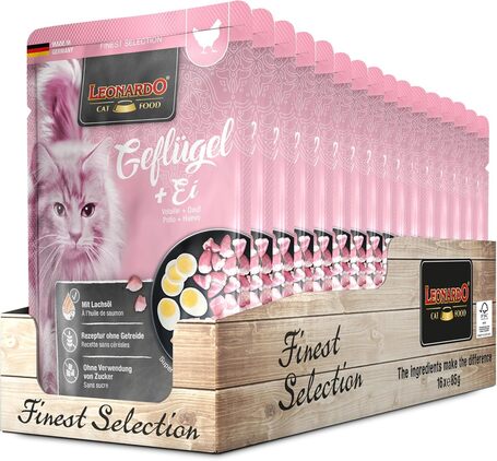 Leonardo Finest Selection alutasak baromfihússal és tojással