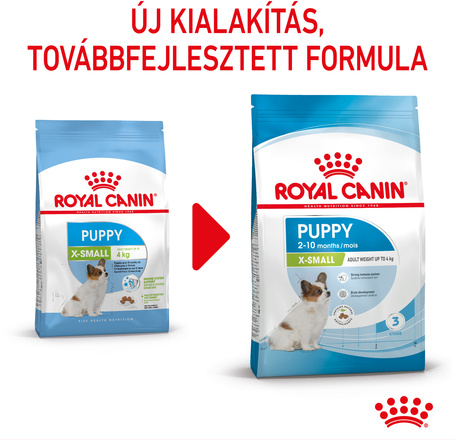 Royal Canin X-Small Puppy - Nagyon kistestű kölyök kutya száraz táp
