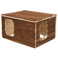 Trixie Hilke házikó beépített széna tartóval #4