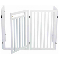 Trixie 4 részes nyitható fa kutyarács, elkerítő #8