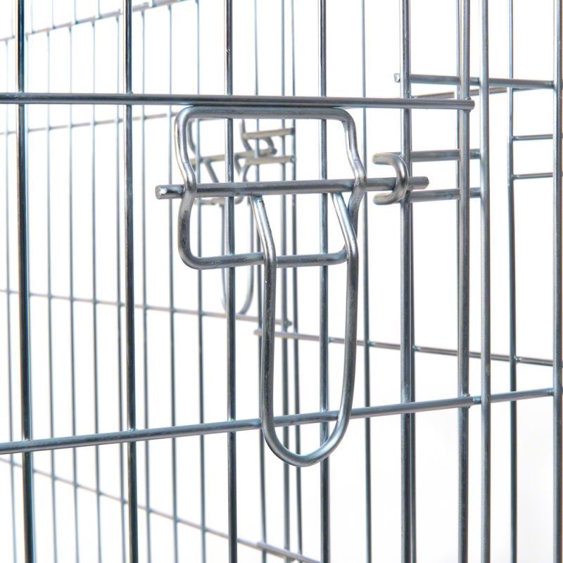 Trixie cuscă din metal galvanizat cu uşi duble - zoom