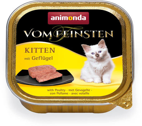 Animonda Vom Feinsten Kitten – Szárnyashúsos eledel kölyök macskáknak
