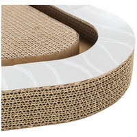 Trixie lekerekített háromszög alakú karton kaparó labdákkal macskáknak #7