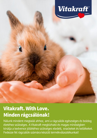 Vitakraft Kracker multivitaminos ínyenc dupla rúd nyúlnak