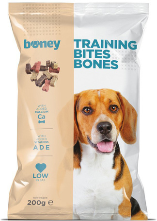 Boney Training Bites Bones - Csontocska alakú jutalomfalatkák kutyáknak