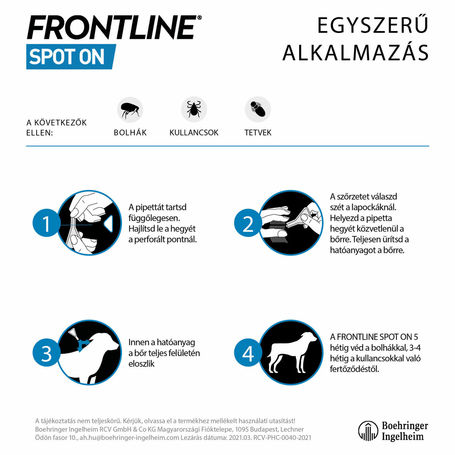 Frontline Spot On kutyáknak