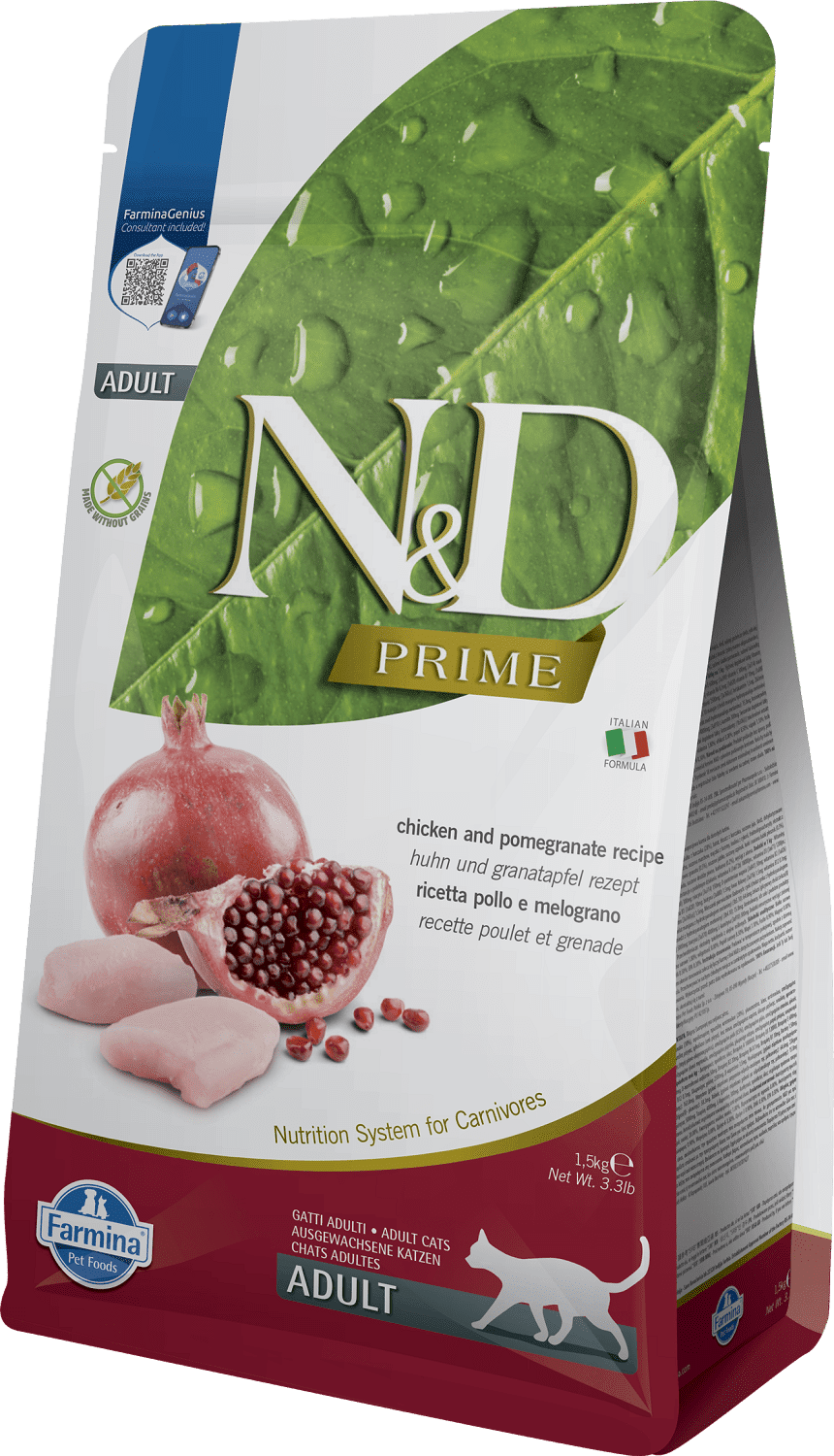 N&D Cat Prime Adult Chicken & Pomegranate | Száraztáp macskáknak