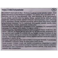 Belcando Adult Lamb & Rice táp érzékeny emésztésű kutyáknak #15