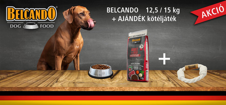 Konzervet és kötéljátékot is adunk most ajándékba