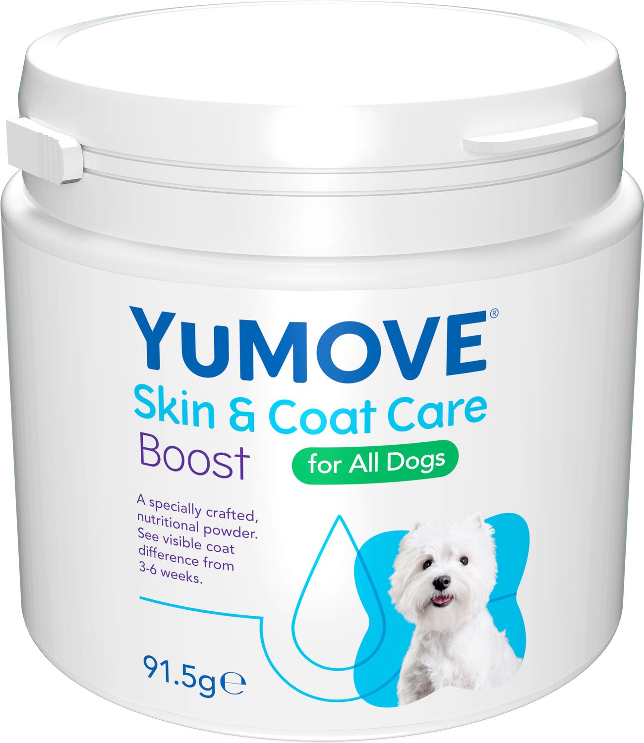 YuMOVE Skin & Coat Care Boost for All Dogs | Stimulator de creștere a părului și balsam pentru câini
