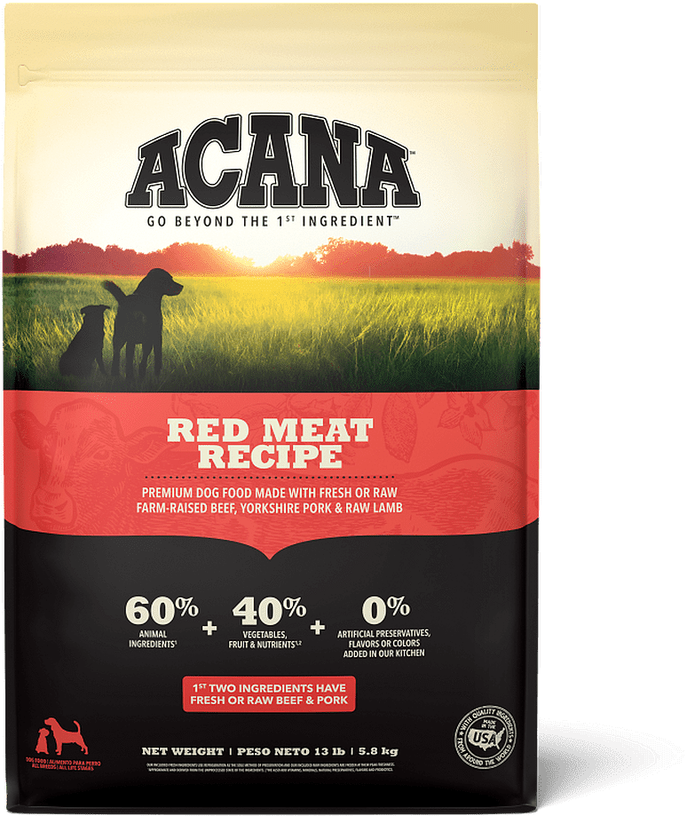 Acana Red Meat Recipe hrană fără cereale pentru câini