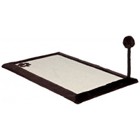 Trixie plüss szélű kaparószőnyeg rúdra rögzített szőrmelabdával #3