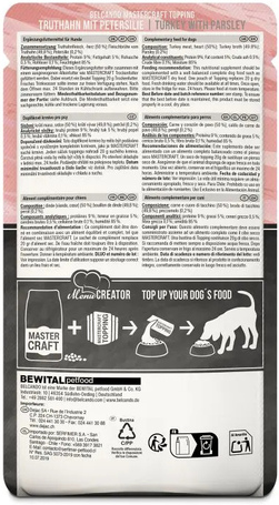 Belcando Mastercraft feltét friss pulykahússal és petrezselyemmel