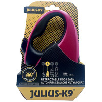 Julius-K9 automata szalagpóráz (Piros/Fekete) #3