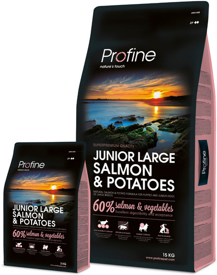 Profine Junior Large Salmon & Potatoes - Hrană uscată pentru câini tineri