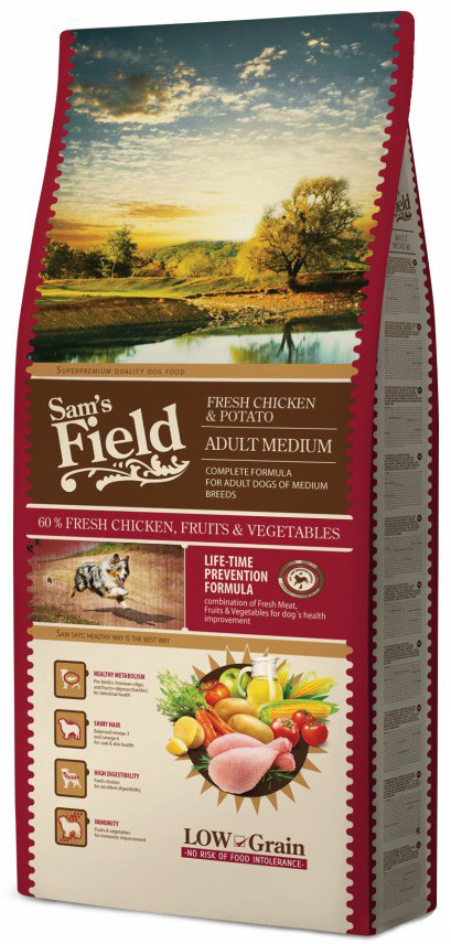 Sam's Field Adult Medium Fresh Chicken & Potato