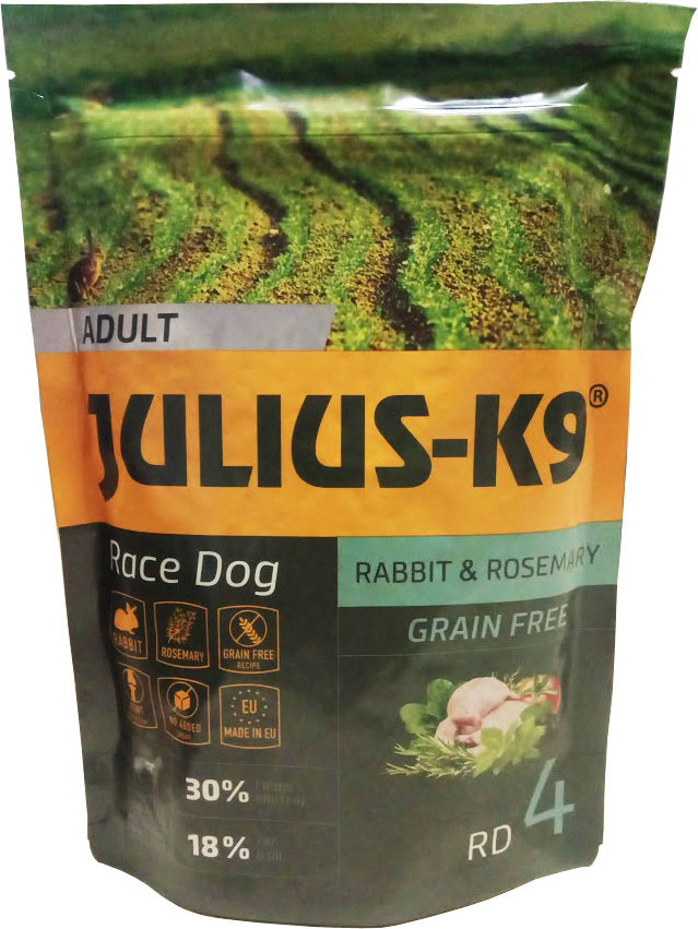 Julius-K9 GF Race Dog Adult Rabbit & Rosemary - zoom