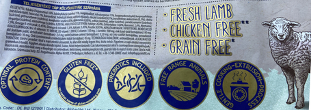 Happy&Fit Superior GF Hypo Puppy&Junior friss bárány, édesburgonya és vörösáfonyával | Érzékeny emésztésű kutyáknak