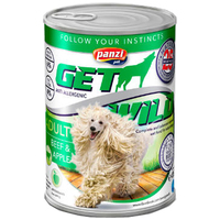 Conservă GetWild Dog Adult Beef & Apple