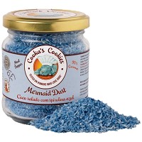Pudră magică albastră Cooka's Mermaid Dust pentru câini
