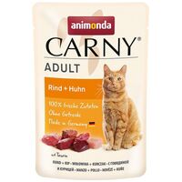 Animonda Carny marhás és csirkés alutasakos eledel macskáknak Animonda Carny marhás és csirkés alutasakos eledel macskáknak