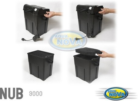 Aqua Nova NUB beásható kerti dobozszűrők UV sterilizátorral